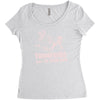 frankensolo meets the wook man Women's Triblend Scoop T-shirt