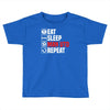 eat sleep manchester Toddler T-shirt