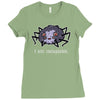people scare me Ladies Fitted T-Shirt