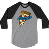 life is a pizza party 3/4 Sleeve Shirt