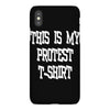 My First Protest T-Shirt iPhoneX