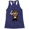 11th doctor mario Racerback Tank