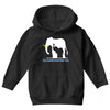 only elephants should wear ivory Youth Hoodie
