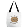life is all mashed up Tote Bags