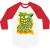 cat monster 3/4 Sleeve Shirt
