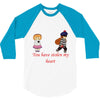 you have stolen my heart 2 3/4 Sleeve Shirt