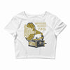 where words fail music speaks Crop Top
