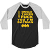 poof movie batman 3/4 Sleeve Shirt