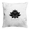 namaste Throw Pillow