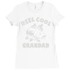 fishing Ladies Fitted T-Shirt