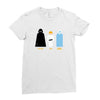 father, son, holy spirit Ladies Fitted T-Shirt