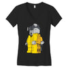breaking bad lego parody Women's V-Neck T-Shirt