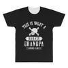 This is What a Badass Grandpa Looks Like All Over Men's T-shirt