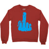 fuck size Crewneck Sweatshirt