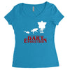dart evolution stranger dustin tv show Women's Triblend Scoop T-shirt