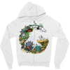 ghibli tribute Zipper Hoodie