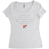 Woman of Equality Women's Triblend Scoop T-shirt