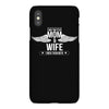 i have two titles mom and wife iPhoneX Case