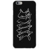 falling cat iPhone 6/6s Case