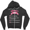 umpire's wife Zipper Hoodie