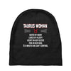 Taurus Woman Baby Beanies