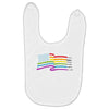 lightsaber rainbow Baby Bibs