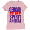 gengar is my spirit animal Ladies Fitted T-Shirt