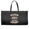 Super Cool Granddaughter Of A Freaking Awesome Pop Pop Weekender Totes