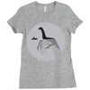 what lies beneath Ladies Fitted T-Shirt