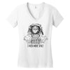 i need more space Women's V-Neck T-Shirt