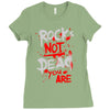 rock's not dead you are Ladies Fitted T-Shirt
