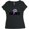 Fortnite Fly Women's Triblend Scoop T-shirt