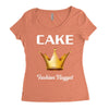 cake fashion nugget Women's Triblend Scoop T-shirt