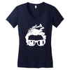 marcus butler jokes music Women's V-Neck T-Shirt
