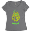 owls are a hoot Women's Triblend Scoop T-shirt