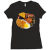 funny full english breakfast, ideal gift or birthday present Ladies Fitted T-Shirt