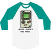 gameboy 3/4 Sleeve Shirt