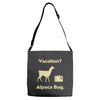 vacation, alpaca bag Adjustable Strap Totes