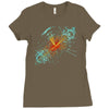 higgs event oil paint Ladies Fitted T-Shirt
