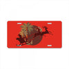 tropical santa License Plate