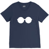 glasses V-Neck Tee