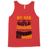 My Son Is Super Awesome His Daddy Tank Top