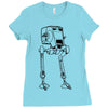 at st Ladies Fitted T-Shirt