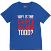 why is the carpet wet todd V-Neck Tee