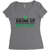 drink up bitches Women's Triblend Scoop T-shirt