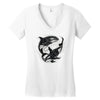 orca storm Women's V-Neck T-Shirt