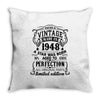 Vintage 1948 Throw Pillow