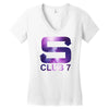 s club 7 galaxy Women's V-Neck T-Shirt