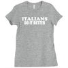 funny slogan Ladies Fitted T-Shirt