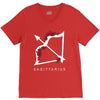 sagittarius rose V-Neck Tee